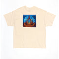 T-shirt Neon cream white