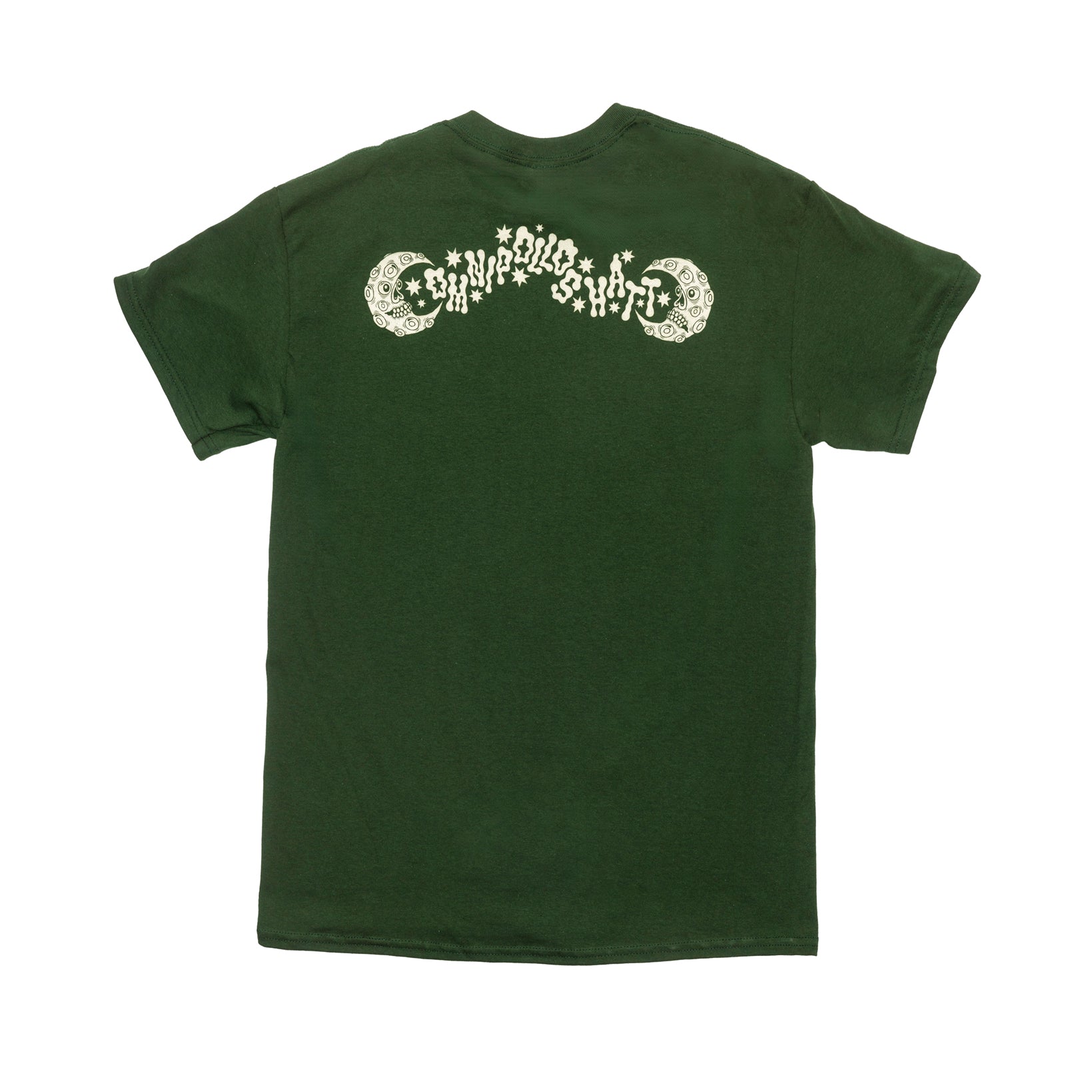 T-Shirt Moon green Omnipollos hatt